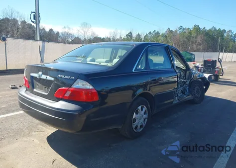 2004 Toyota Avalon Xl z USA, uszkodzony, nr VIN 4T1BF28B34U350113